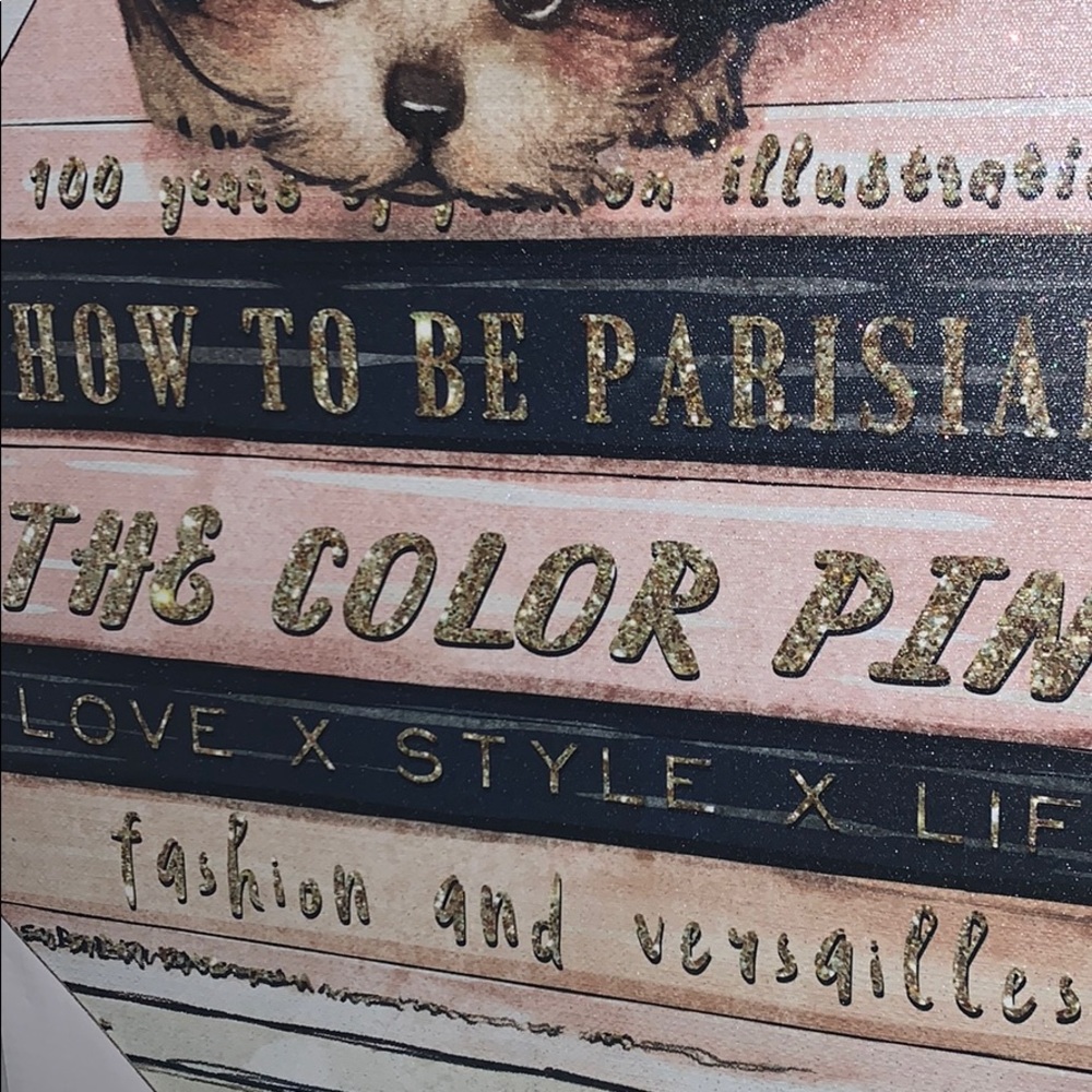 The COLOR PINK WALL ART 🖼 - Picture 3 of 3